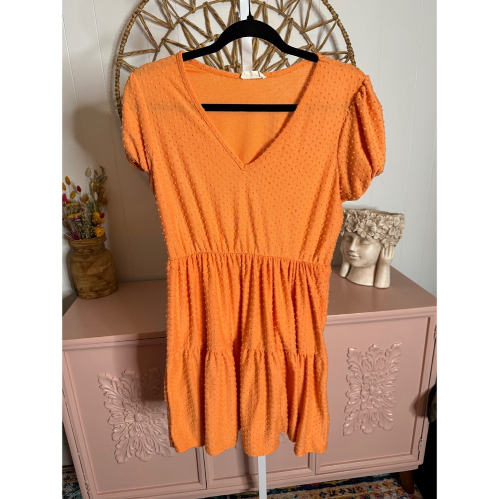 Women's Unbranded Dress L‎ Orange